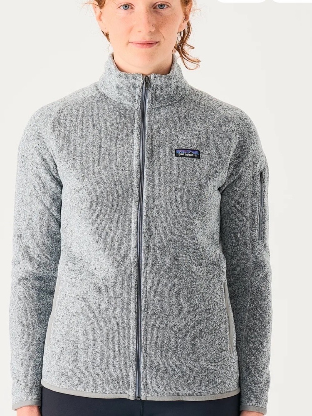 Patagonia Women's Gray Full-Zip Fleece Jacket